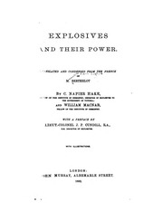 Explosives And Their Power