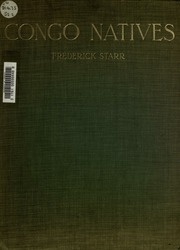 Congo Natives : An Ethnographic Album