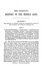 View Of The State Of Europe During The Middle Ages