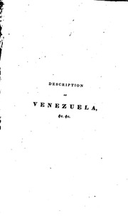 A Statistical, Commercial, And Political Description Of Venezuela, Trinidad, Margarita, And Tobago: Containing Various Anecdotes And Observations, Illustrative Of The Past And Present State Of These Interesting Countries; From The French Of M. Lavaysse: W