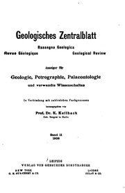 Geologisches Zentralblatt