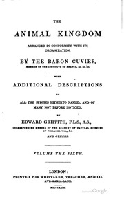 The Animal Kingdom : Arranged In Conformity With Its Organization