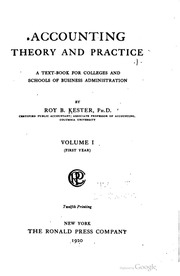 Accounting Theory And Practice ..