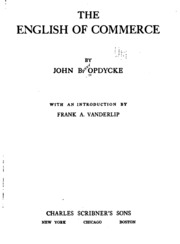 The English Of Commerce