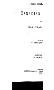 The Canadian Monthly And National Review