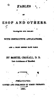 Fables Of Aesop And Others
