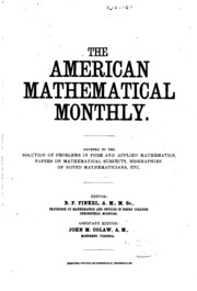 The American Mathematical Monthly