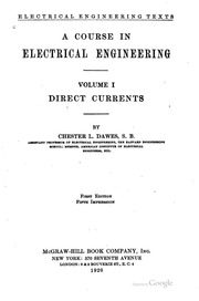 A Course In Electrical Engineering