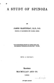 A Study Of Spinoza