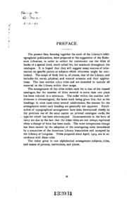 A List Of Cyclopedias And Dictionaries, With A List Of Directories. August, 1904