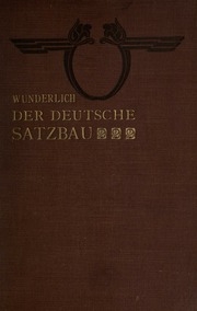 Der Deutsche Satzbau