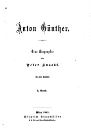 Anton Günther : eine Biographie
