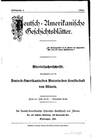 Deutsch-amerikanische geschichtsblätter