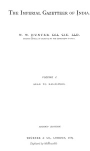 The Imperial Gazetteer Of India