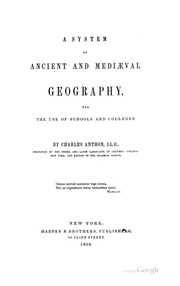 A system of ancient and mediæval geography for the use of schools and colleges