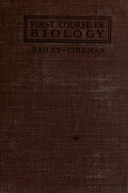 First Course In Biology