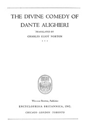 The Divine Comedy Of Dante Alighieri