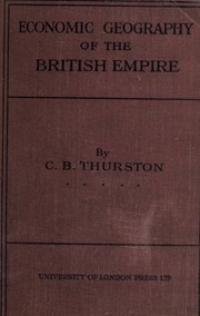 An Economic Geography Of The British Empire