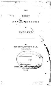 The Early Naval History Of England
