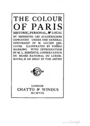 The Colour Of Paris, Historic, Personal & Local