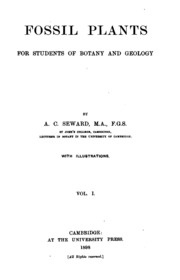 Fossil Plants: A Text-book For Students Of Botany And Geology