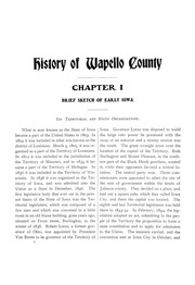 History Of Wapello County, Iowa, And Representative Citizens