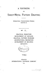 A Textbook On Sheet-metal Pattern Drafting