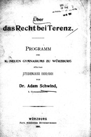 Über das Recht bei Terenz