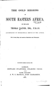 The Gold Regions Of South Eastern Africa