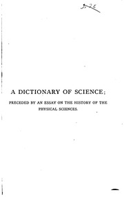 A Dictionary Of Science