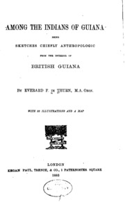 Among The Indians Of Guiana