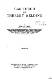 Gas Torch And Thermit Welding