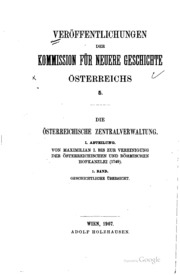 Die Österreichische Zentralverwaltung