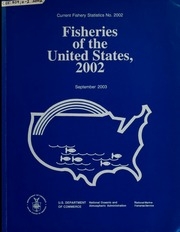 Fisheries Of The United States / United States Department Of The Interior, Fish And Wildlife Service, Bureau Of Commercial Fisheries