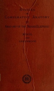 Anatomy Of The Indian Elephant