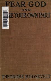 Fear God And Take Your Own Part