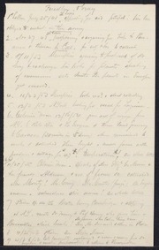 Augustus Fendler Letters To Asa Gray, 1847-1885 (inclusive)
