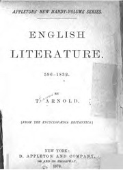 English Literature, 596-1832
