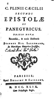 Epistolae et Panegyricus