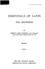 أساسيات اللغة اللاتينية للمبتدئين