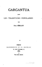 Gargantua Dans Les Traditions Populaires