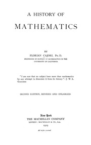 A History Of Mathematics