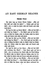 Altes Und Neues; A German Reader For Young Beginners