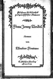Frau Jenny Treibel : Roman Aus Der Berliner Gesellschaft
