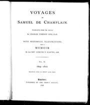 Voyages Of Samuel De Champlain