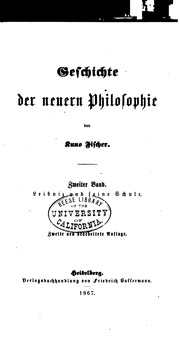 Geschichte Der Neueren Philosophie