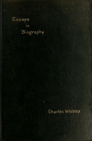 Essays In Biography