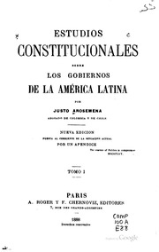 Estudios constitucionales sobre los gobiernos de la América latina