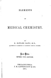 عناصر الكيمياء الطبية