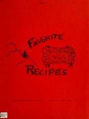 Favorite Recipes : Blowing Rock
